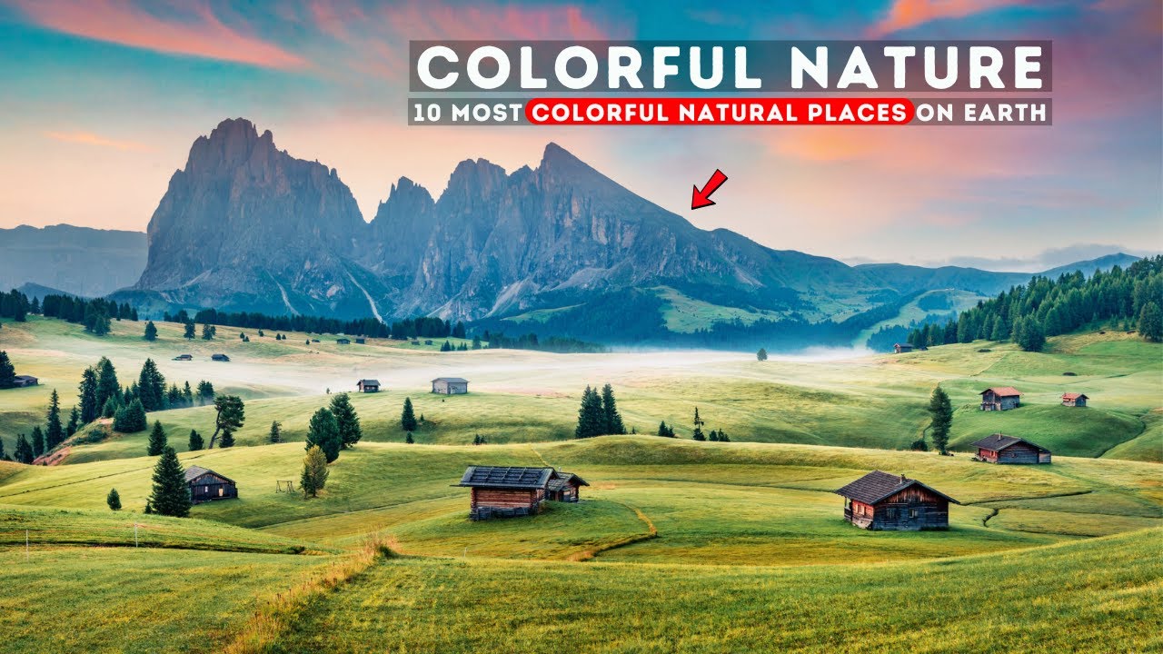 10 Most Colorful Natural Places on Earth