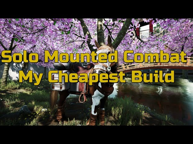 Mortal Online 2 [ Solo Mounted Combat My Cheapest Build ]