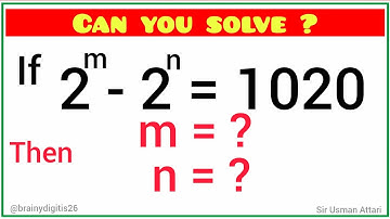 Brainy digits simplifications, find value of m and n. #mathwithfun #learnmath #foryou #trending