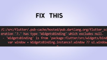 How to Fix "Warning: Operand of null-aware operation has type 