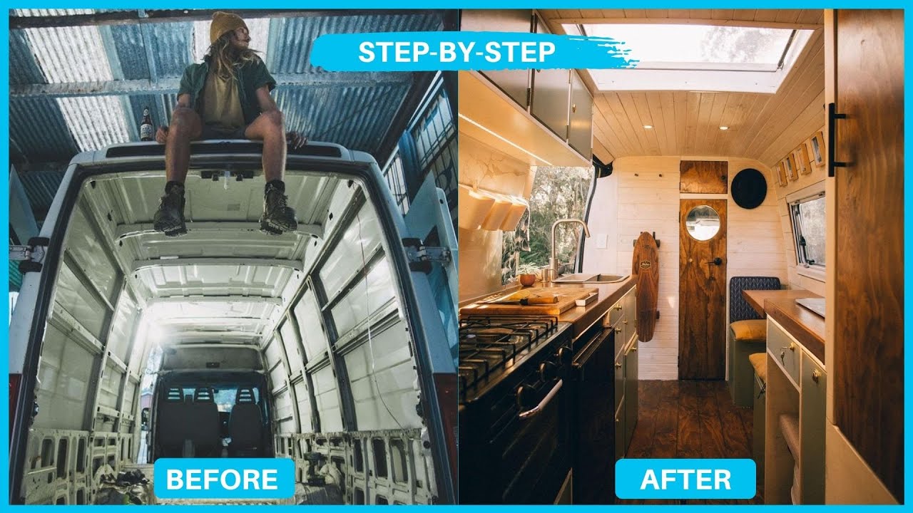 The Process Of Building a Campervan - YouTube