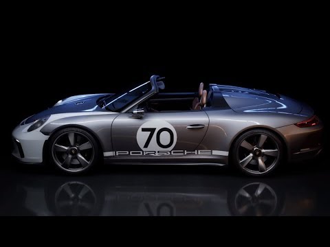 911 Speedster Concept rendered with new Unreal Engine