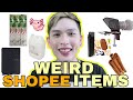 UNUSUAL ITEMS YET WORTH IT SHOPEE HAUL | REUSABLE NOTEBOOK AND LIGHTER? ANOSAN? TELEPROMPTER?