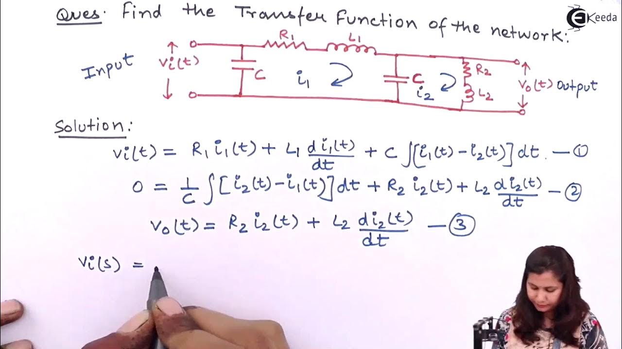Transfer Function of Electrical Network Problem 5 - Transfer Function ...