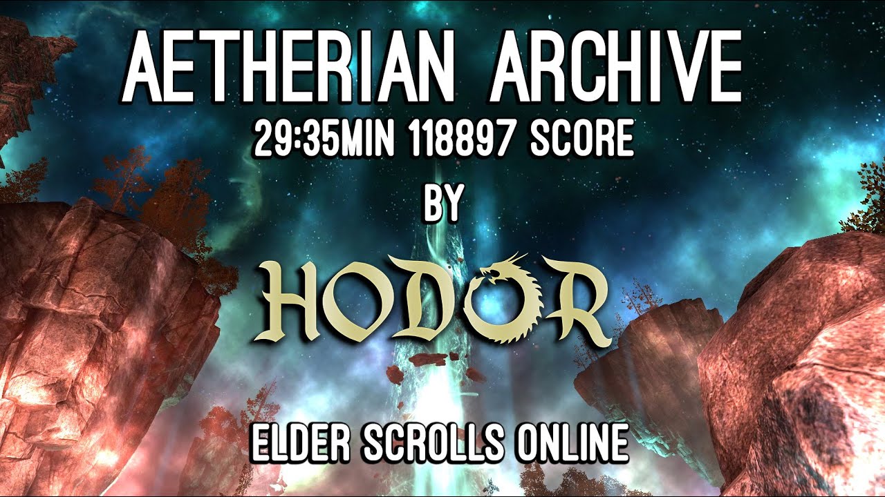 Aetherian Archive vet 29 35min 118897 Score ESO YouTube
