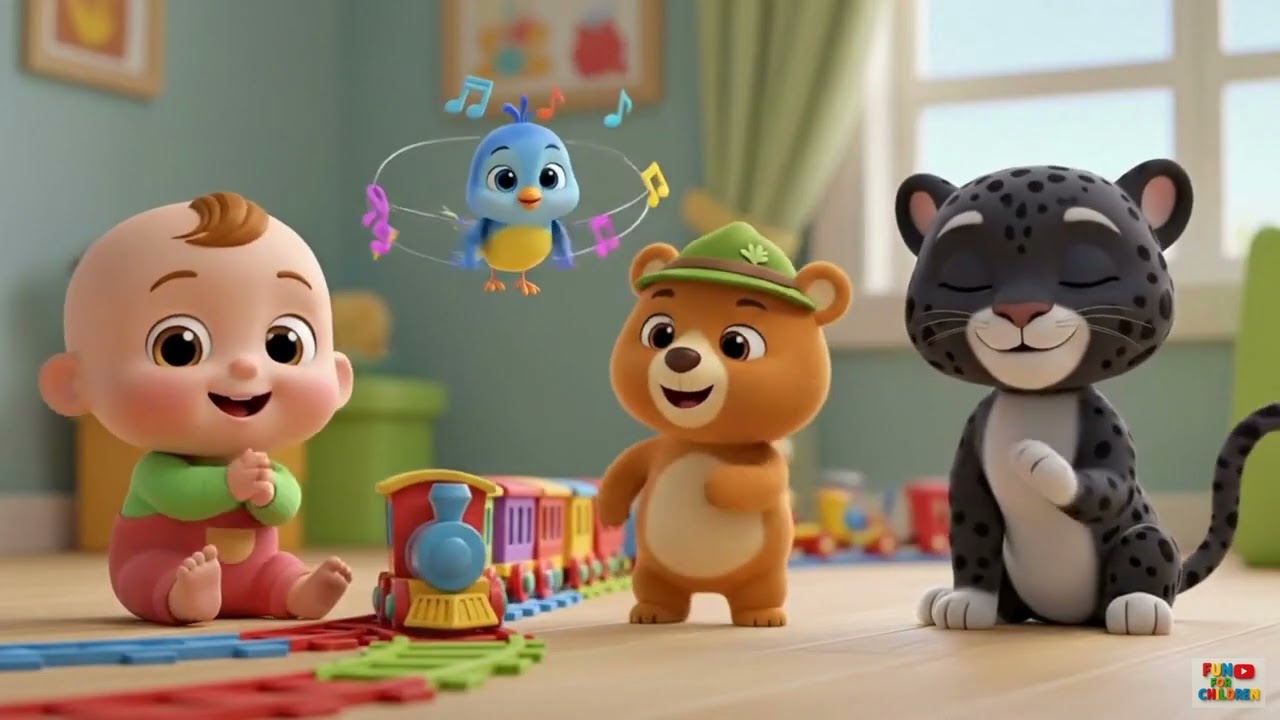 Magical Toy Trains Help Kids Learn Numbers FAST