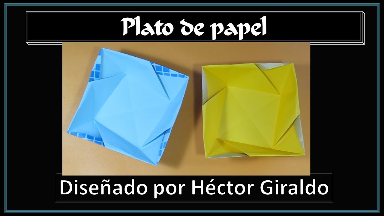 Plato de Papel 