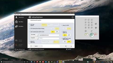 Canon- Office365 Scan to email