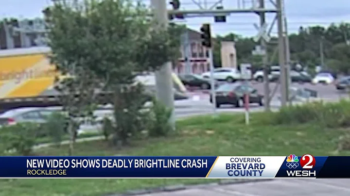 New video shows moments before train slams into car on tracks in Central Florida