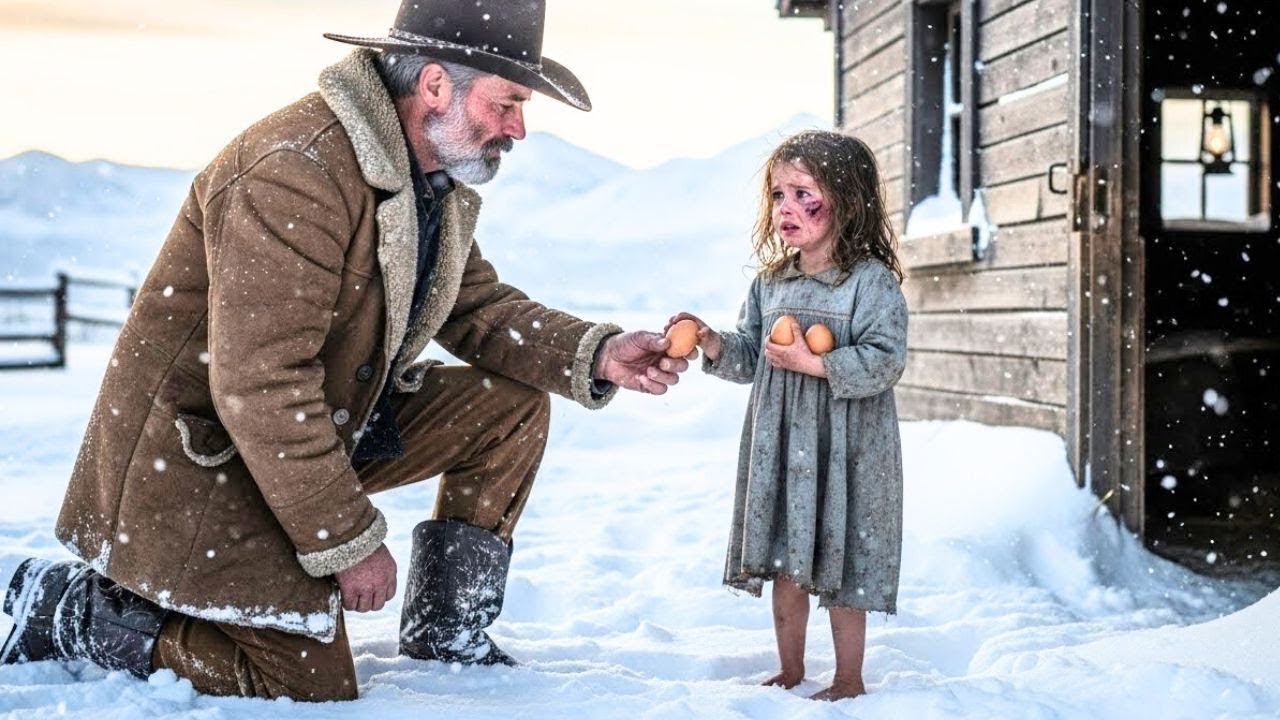 « Je n’appellerai pas le shérif » — Le fermier voit la fillette affamée pleurer sur des œufs volés