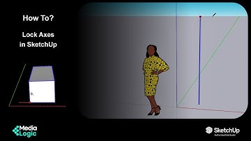 #HowTo: Lock Axes in #SketchUp