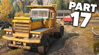 SNOWRUNNER Gameplay Walkthrough Part 17 - THE PACIFIC P16 IS A BEAST