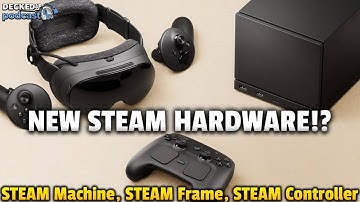 NEW Steam Hardware Announcement! Steam Machine, Steam Frame, & Steam Controller!?