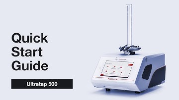 How to Use the Ultratap Tap Density Tester | Quick Start Guide | Anton Paar