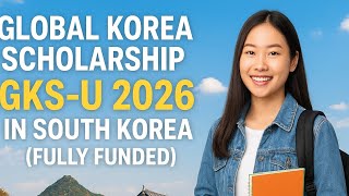 Global Korea Scholarship GKS-U 2026 in South Korea (Fully Funded) l knowledge is power 