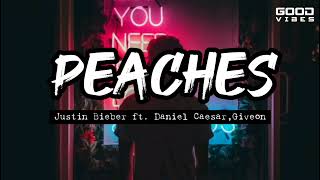 Peaches - Justin Bieber ft Daniel Caesar, Giveon (Lyrics) Cover by harryan