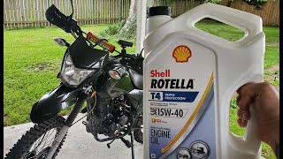 HAWK 250 OIL CHANGE TUTORIAL