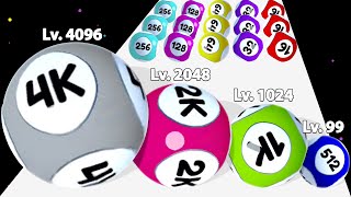 ROLLING DOUBLE = Ball Run 2048 + Going Balls (Max Level 4096) screenshot 4