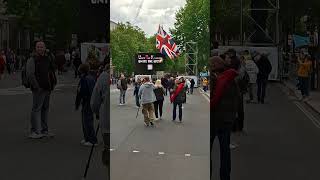 God, Country, Honor Proudly Waving His Flag🇬🇧 #uk