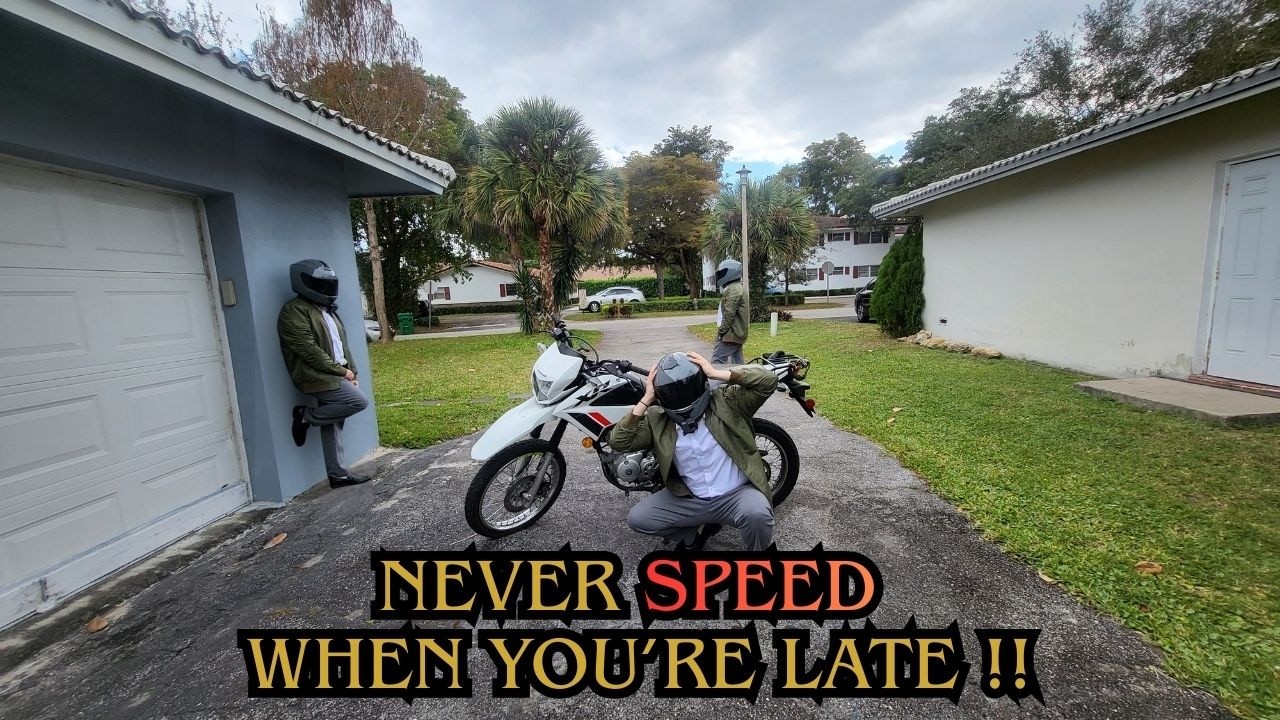 Hop on, We're Late to Church!