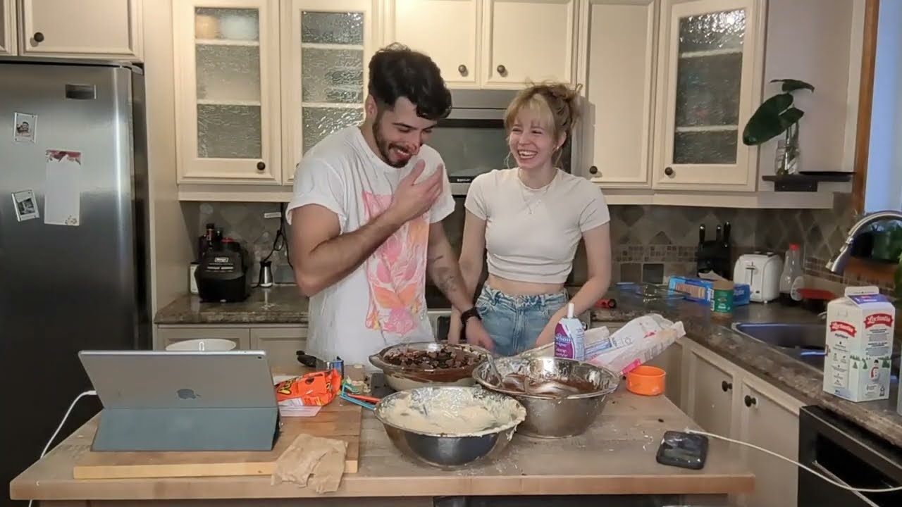 KnZPlay do the couples baking challenge