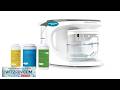 AquaTru Glass Carafe Alkaline Countertop Reverse Osmosis Water Purifier 4 Stage
