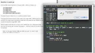 Python Class: Practical Test Q1 and Q2a