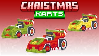 Christmas Karts Pack #minecraft (ModelEngine & MythicMobs, Itemsadder)