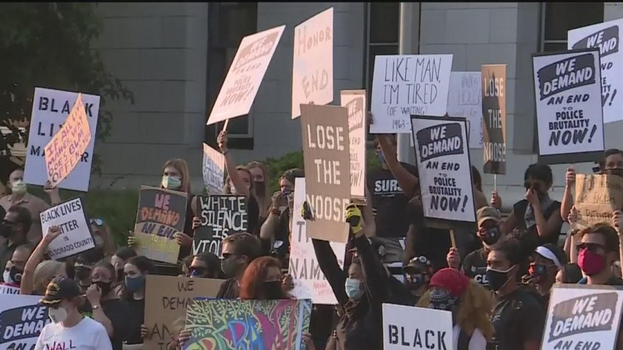 'Lose The Noose': Placerville Protesters Clash Over Century-Old Hangtown Nickname