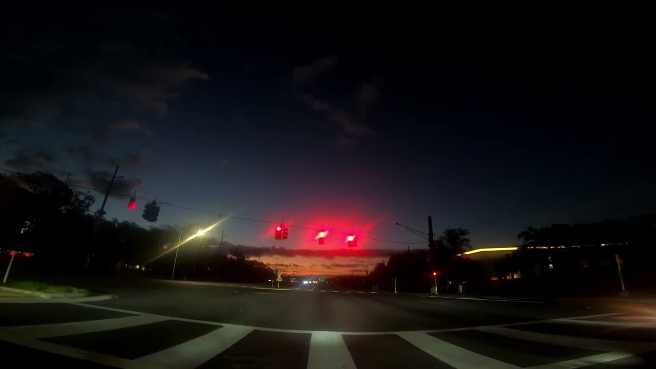 Trial sunrise ride. NO foam cover, CPL filter, and camera position changed. 