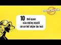 TOP 10 thói quen chậm lão hoá【DỰA TRÊN KHOA HỌC 】