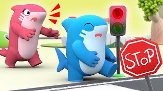 BE CAREFUL when CROSSING THE STREET! - Good Behaviour | Songs for Kids