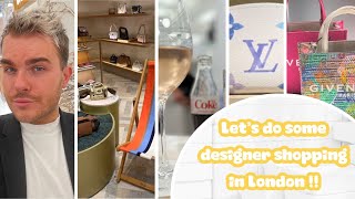 Part 2 Vlog | Designer shopping in London | Mulberry, Louis Vuitton, Louboutin & more