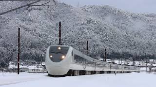 20210102　011　000　681系特急しらさぎ　＠滋賀県　余呉