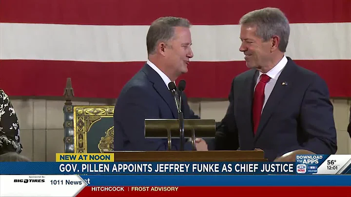 Gov. Pillen appoints Jeffrey Funke as Nebraska Supreme Court Chief Justice