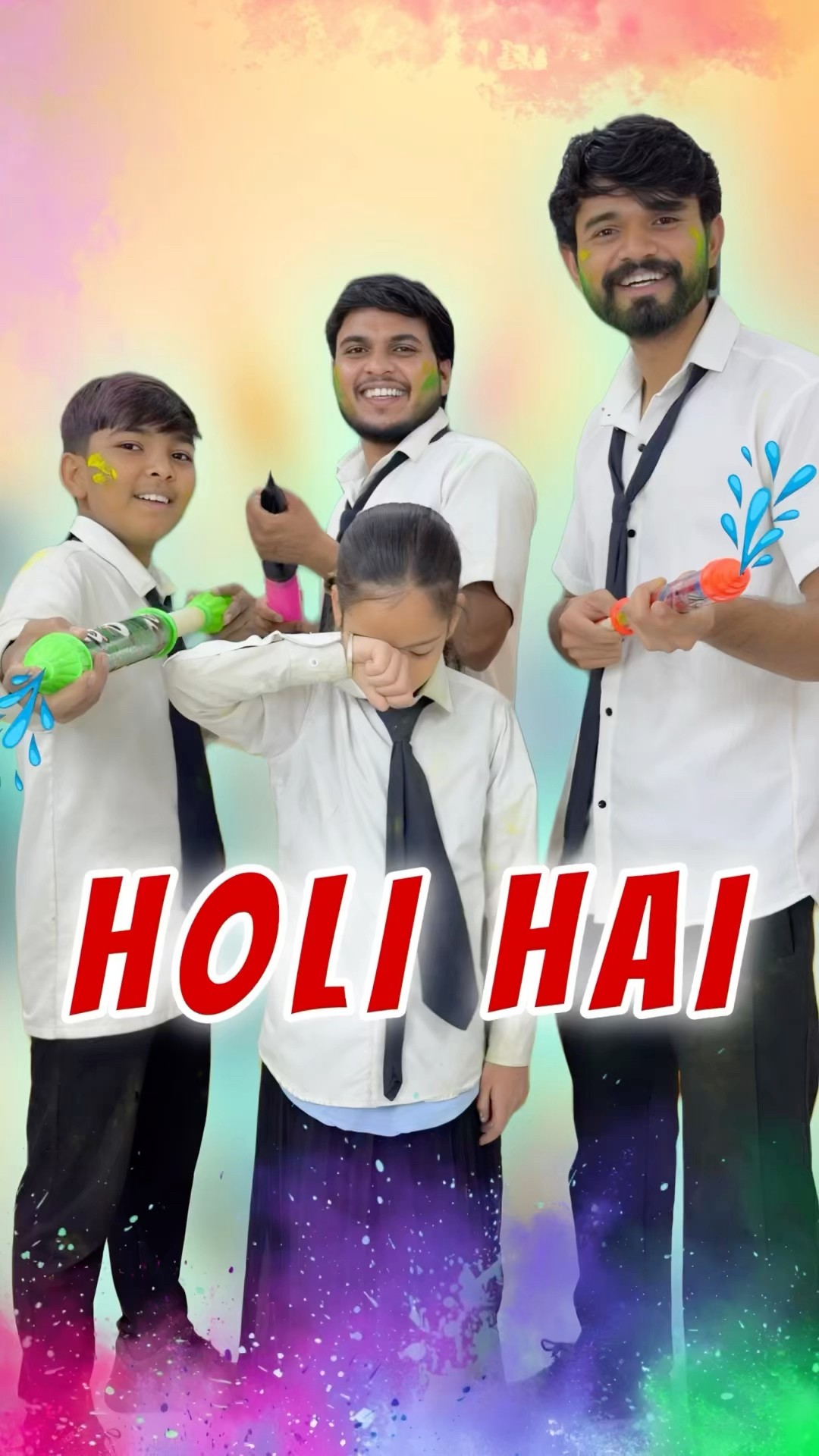 चीकू ने क्यों नहीं खेली होली ? #aaganwadikebacche #emotional #happyholi #trending #shortvideos