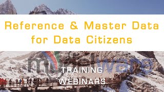 Reference & Master Data Management for Data Citizens