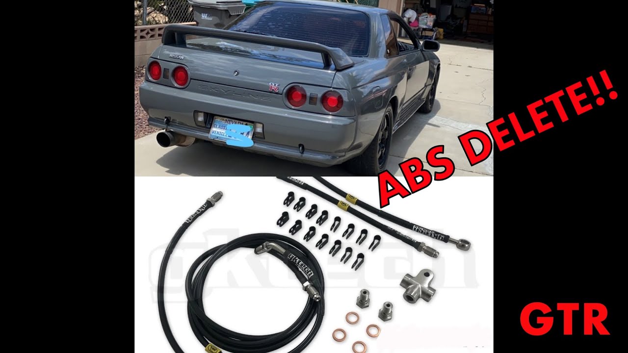 R32 SKYLINE GTR ABS DELETE! - YouTube
