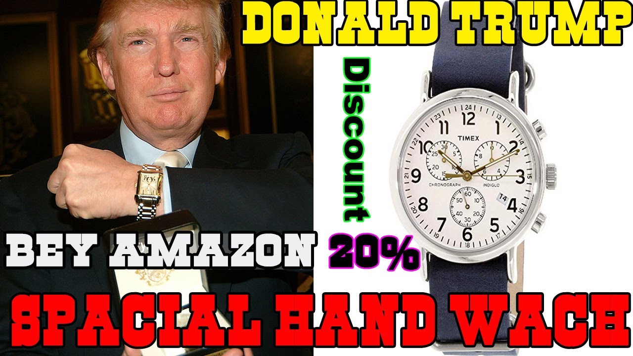 The Best Weekender Chrono Watch 40mm  Review,Weekender Chronograph II 20% Discount I Donald Trump