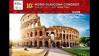 Highlights of the World Glaucoma Congress 2023 Rome Italy and Glaucoma in Blacks: M Wilson MD