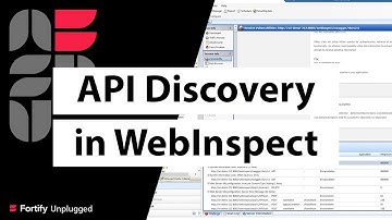 API Discovery using Fortify DAST
