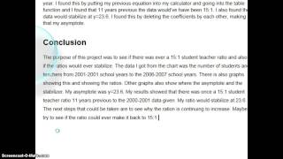math project screen cast- kg 2014