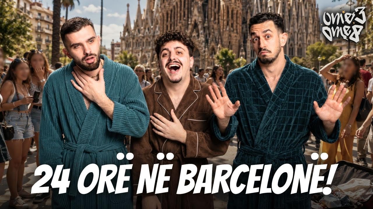 Çunat kalojnë 24 orë TË ÇMENDURA në Barcelonë! | OME 3, OME 8 EP71