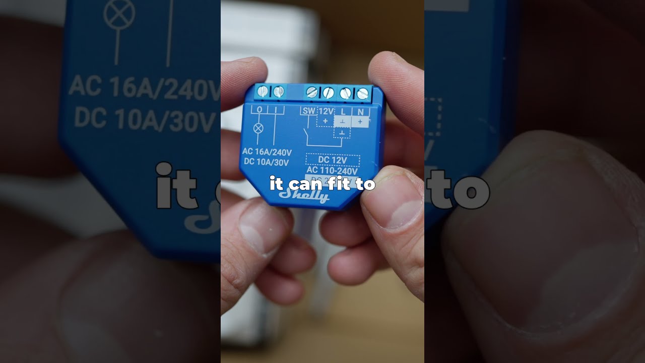 Shelly Plus 1 Is The BEST Smart Relay For Your SMART HOME Because 