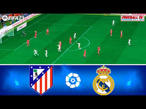 🎮 FIFA 23 no XBOX 360 GAMEPLAY ESPN - Real Madrid vs Atlético de Madrid  Full match - LaLiga 2022/23 