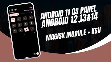 Android 11 Qs(Control Center) For Any Android 12,13 & 14|Install Android 11 Control panel All Roms|