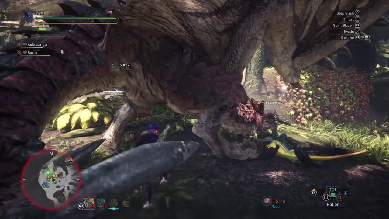 Azure Rathian Rathian, Rathalos, and Azure Rathalos Showdown - Monster Hunter World ...