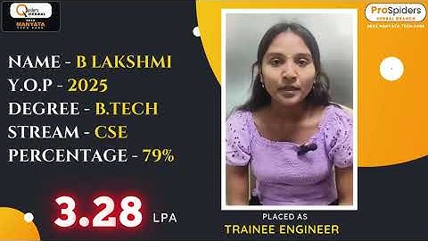 Exciting News! B Lakshmi