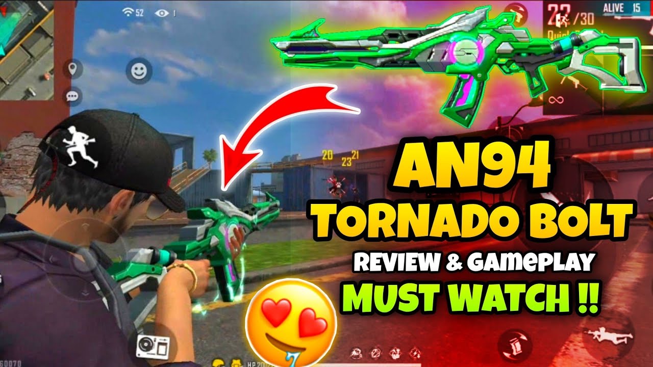 NEW AN94 INCUBATOR || AN94 TORNADO BOLT || AN94 INCUBATOR 1 SPIN TRICK - ( ONLY GAMING )