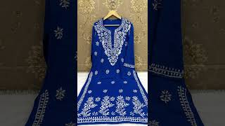 #Chikankari#LucknowiChikankari#EthnicWear#IndianFashion#Handcrafted#VocalForLocal#ChikankariKurti#